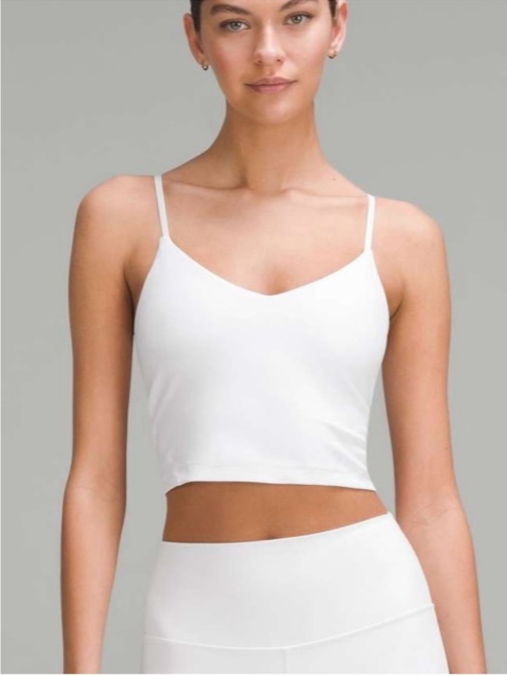 lululemon Align™ Cropped Cami Tank A/B WHT 6